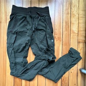 Lululemon Dance Studio Pant Unlined Dark Olive Green Size 2